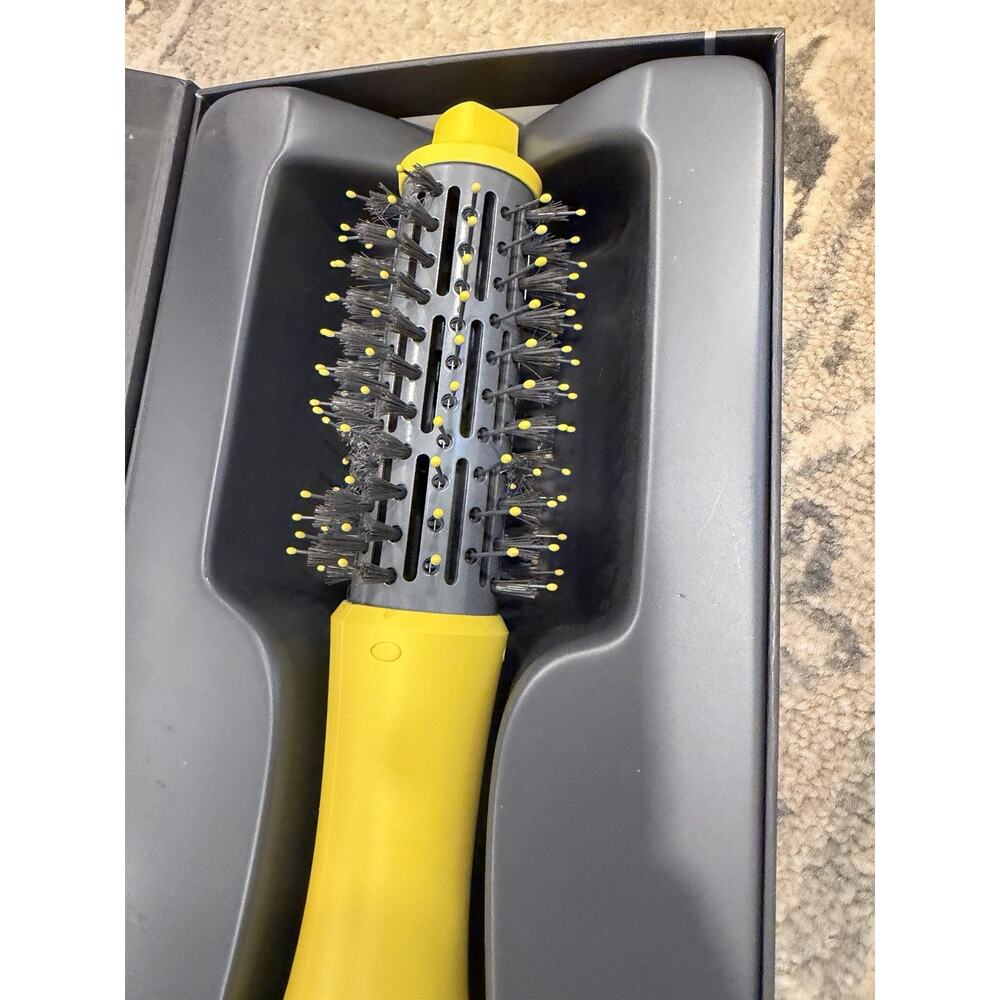 Drybar The Half Shot Blow Dryer Brush 1.5 in Yellow Gray Plastic - Picture 4 of 8